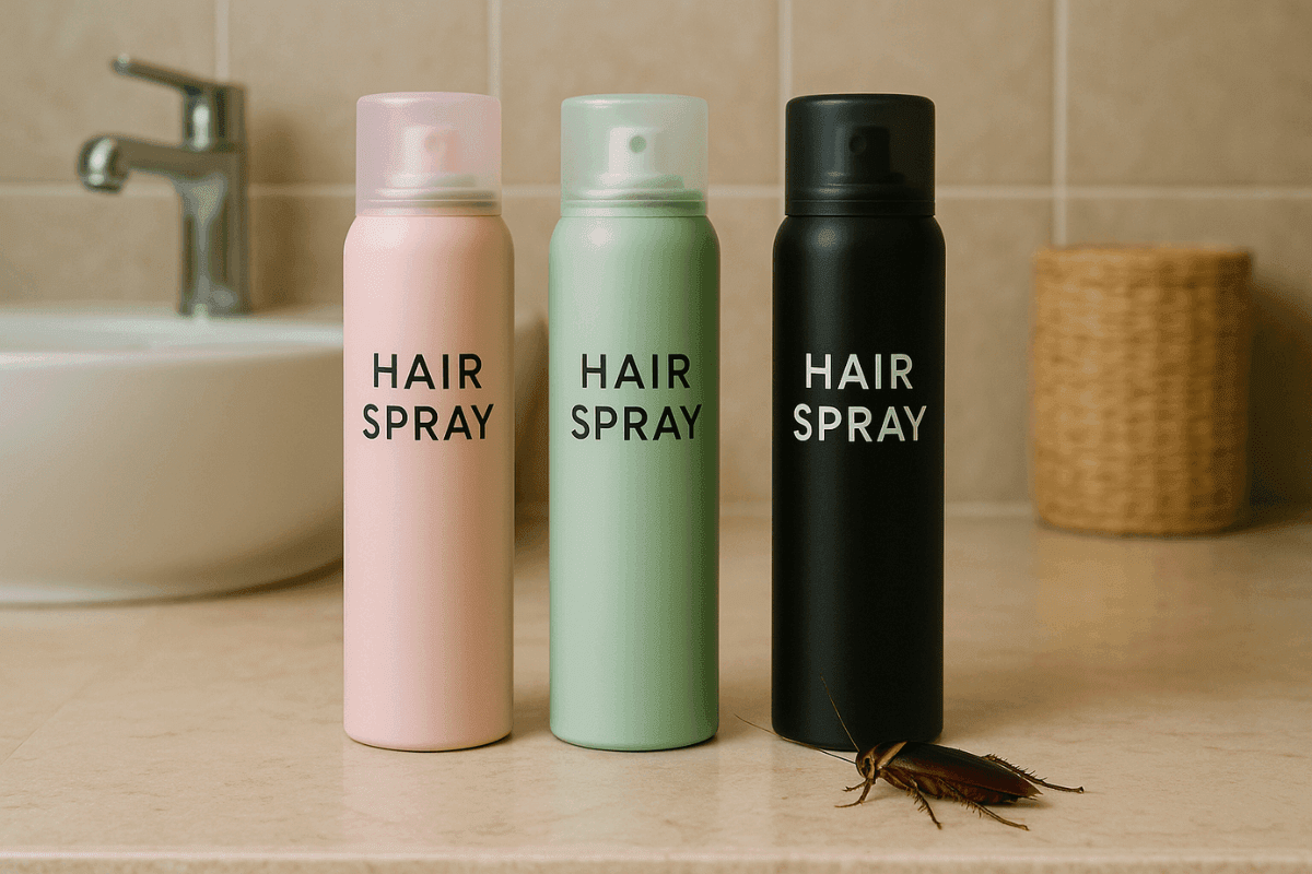 ゴキブリとヘアスプレーの意外な関係を知る