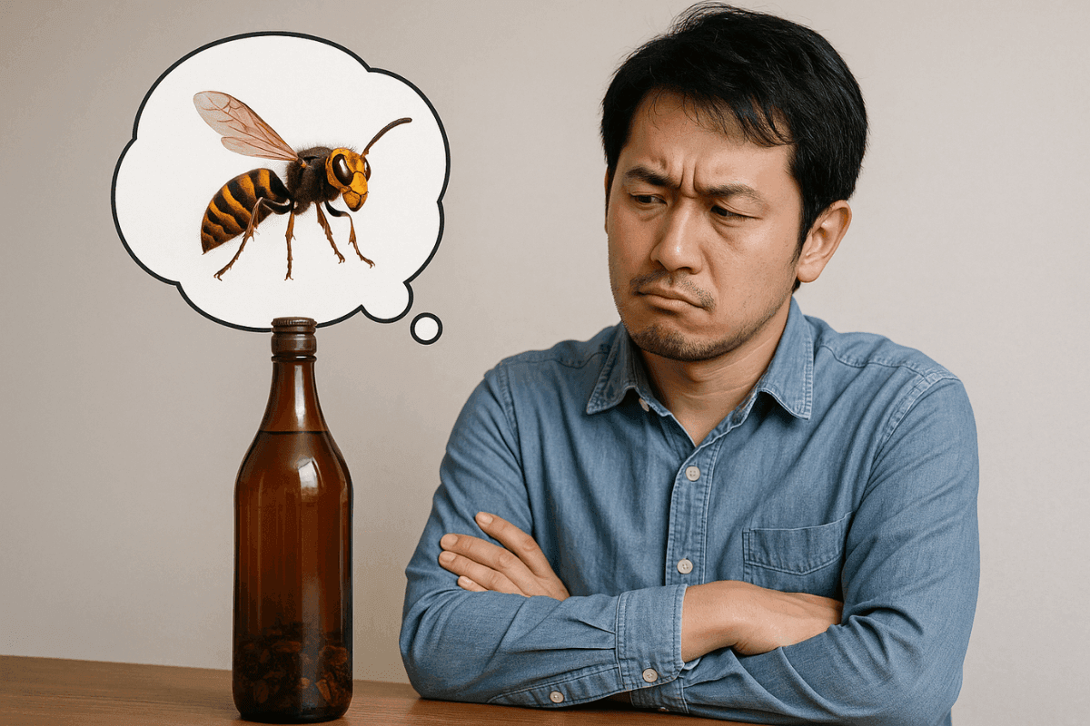 スズメバチ酒の「なぜ?」【基礎編】作り方を知る前に