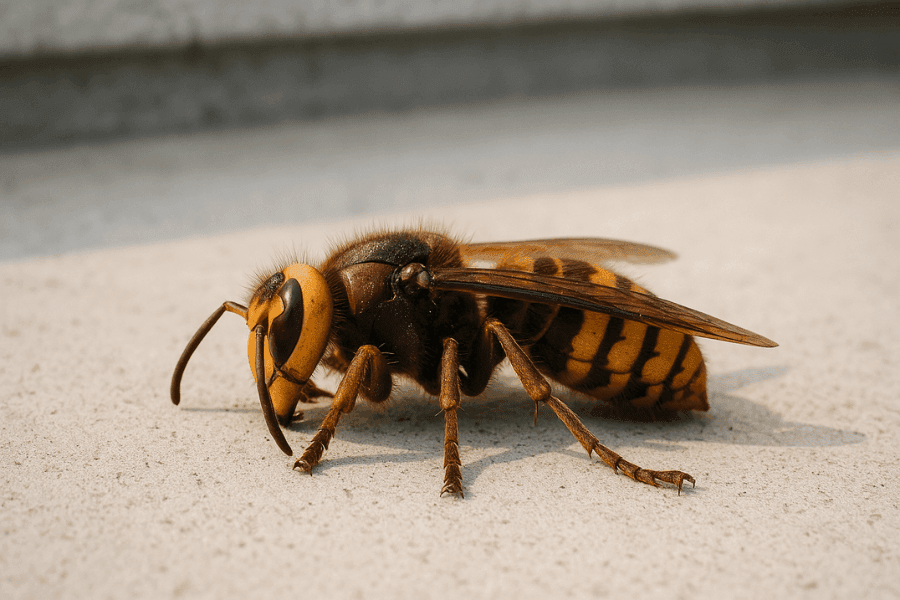 スズメバチがベランダで死んでるときの注意点
