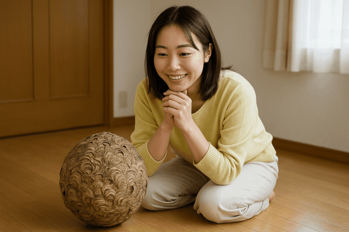 スズメバチの巣の縁起物としての値段と取引方法