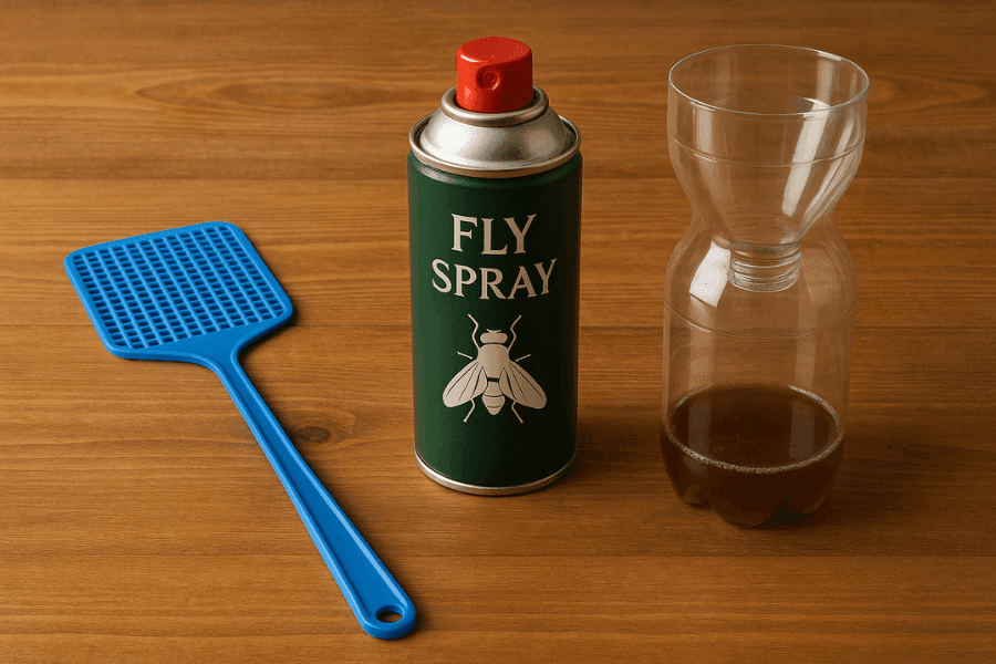 簡単なハエ退治方法