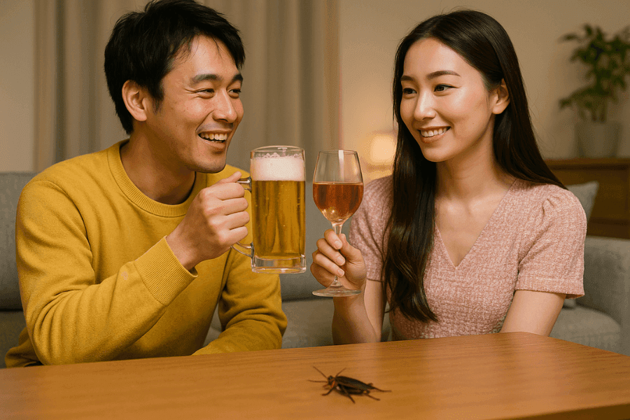 酒とゴキブリの関係性|ビール好きの真相から卵鞘酒まで