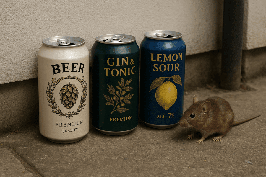 ビール缶・お酒の空き缶放置のリスク