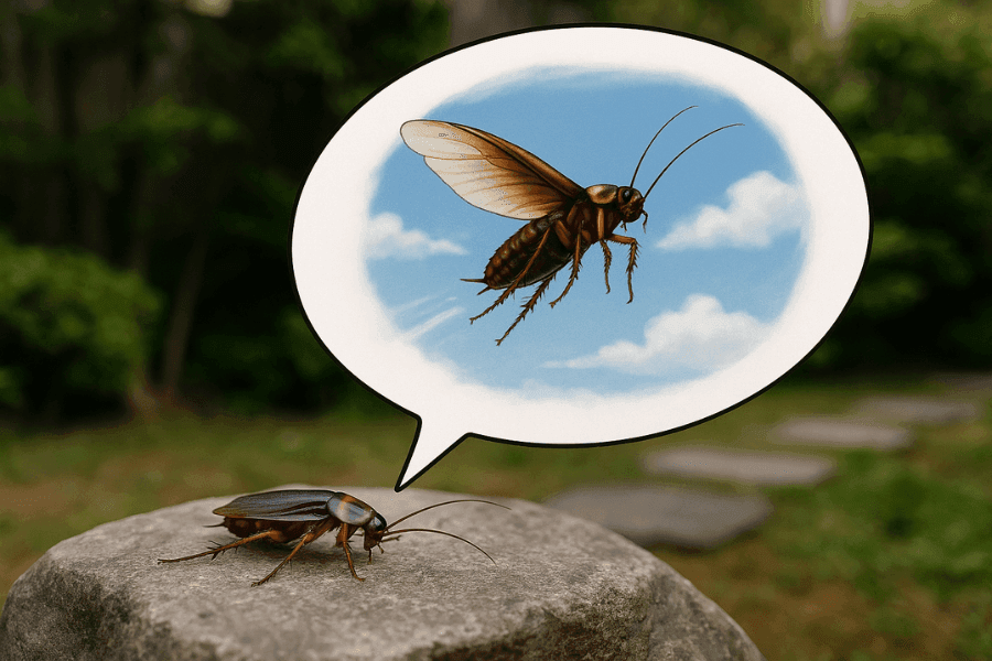 「ゴキブリは飛べることを知らない」という噂は本当なのか