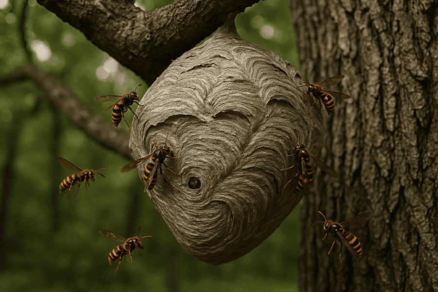 ハチクマが蜂の巣を襲う理由