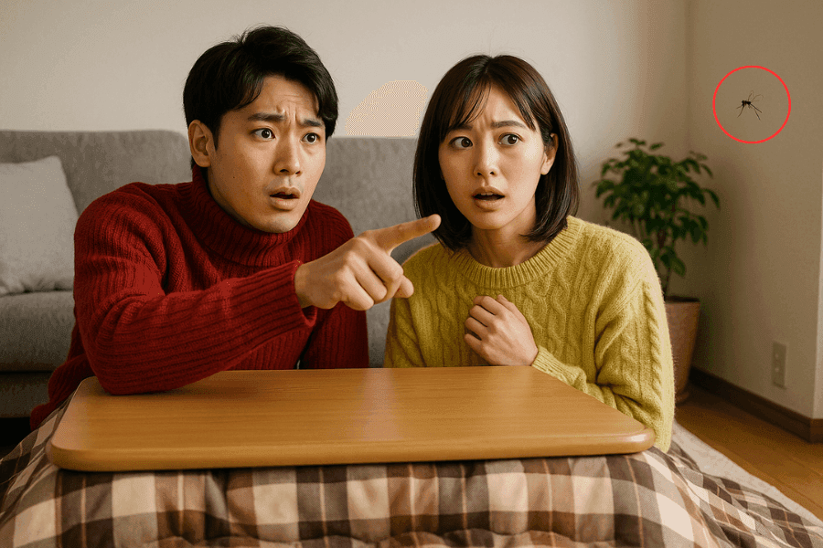 冬眠なしで越冬する蚊もいる|冬の何してる・どこにいるを総括