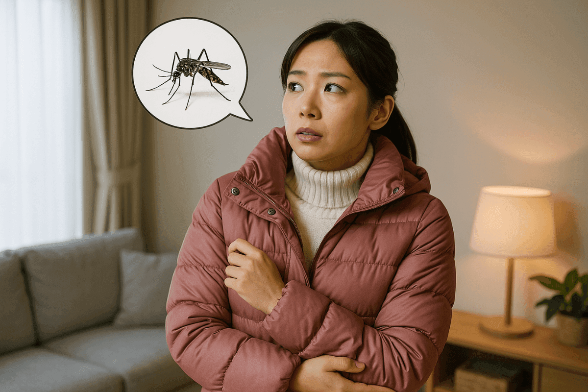 冬眠以外の越冬方法も?冬の蚊がどこにいるか、何してるかに迫る