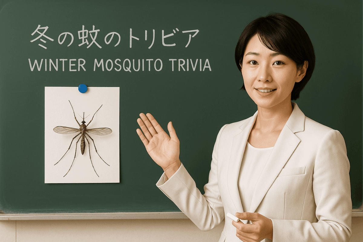 冬の蚊トリビア|越冬・冬眠~どこにいる・何してるを掘り下げる