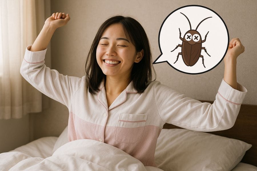 なぜゴキブリとフンが布団に入ってくる？ゴキブリムエンダーも正しく使おう