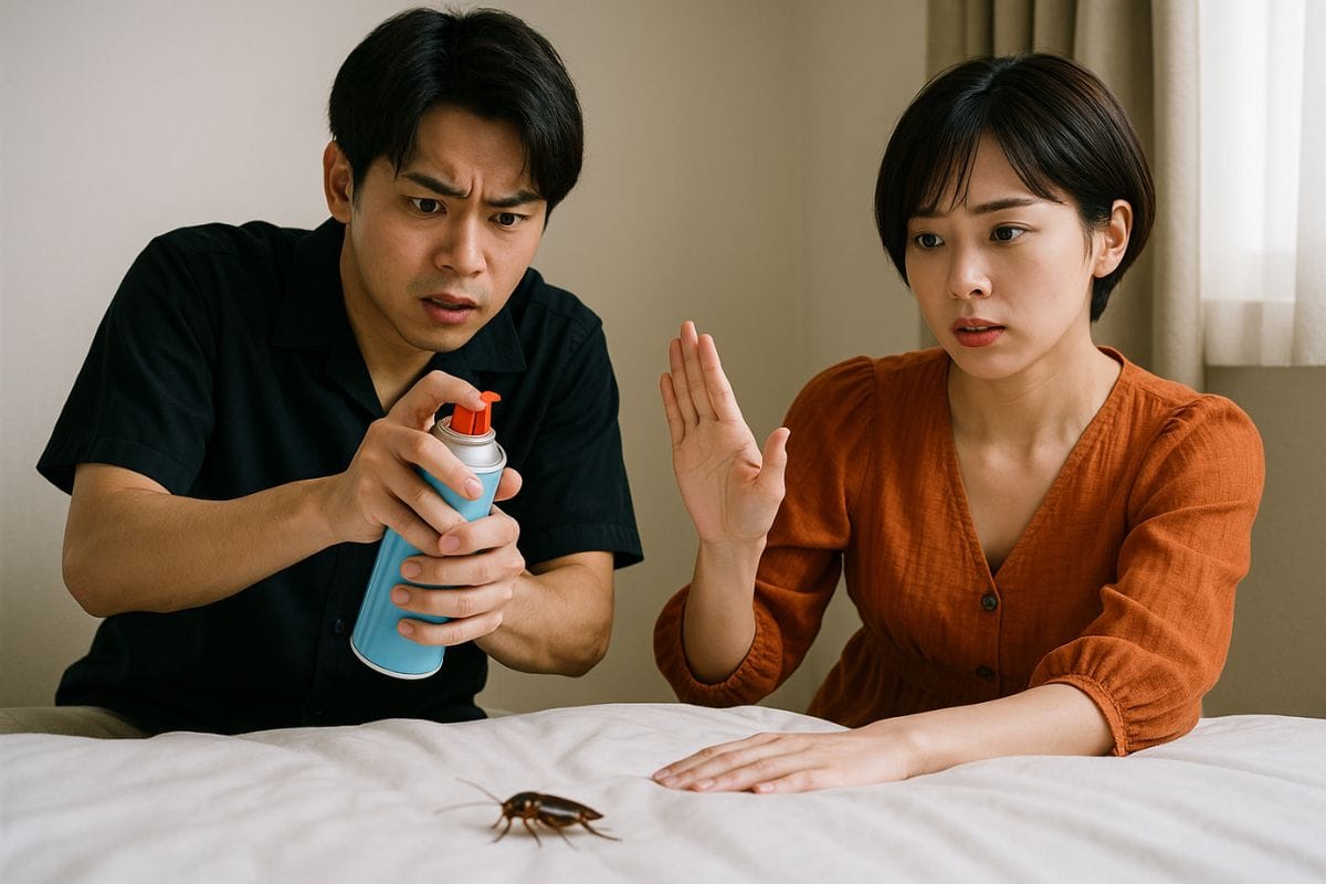 ゴキブリムエンダーは有効？｜布団に入ってくるゴキブリやフン対策