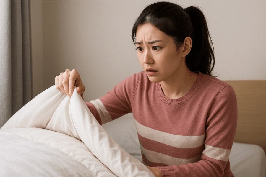 ゴキブリが布団の中や下に隠れたときの対処法