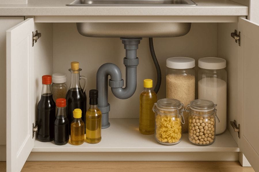 キッチンのシンク下収納のゴキブリ対策