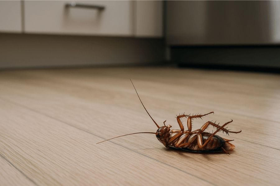 台所でゴキブリが死んでる時の理由とは