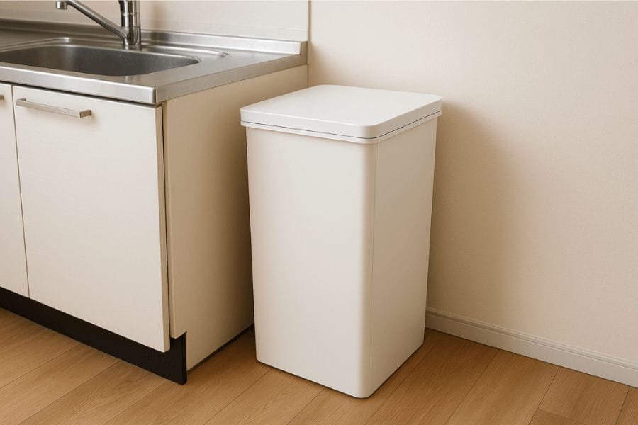 キッチンにゴミ箱を設置する時の注意点