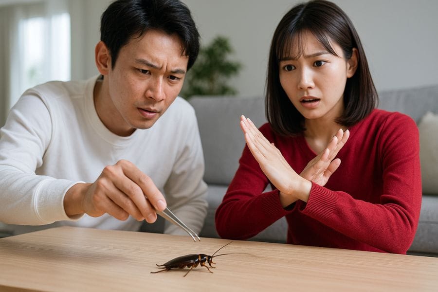 とっても長いゴキブリの触覚「切る・ない・落ちてる」の疑問を解決！