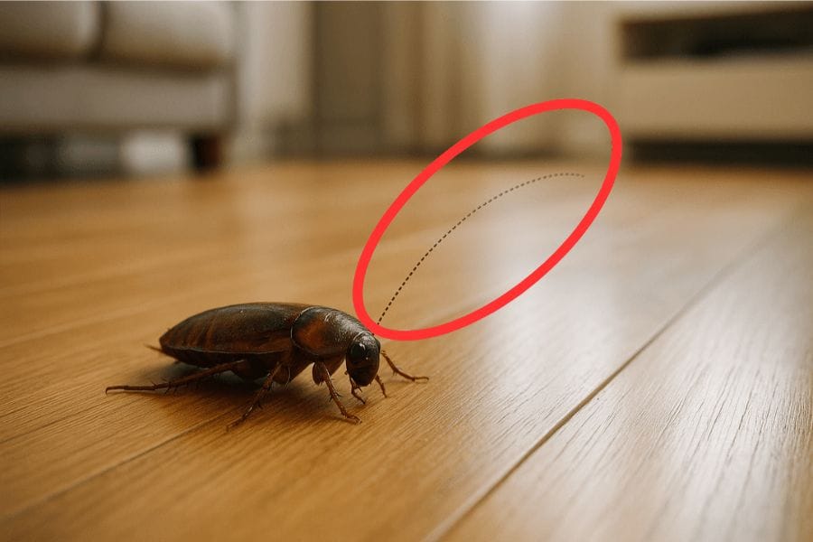 触覚がないゴキブリの原因は？とれることはある？