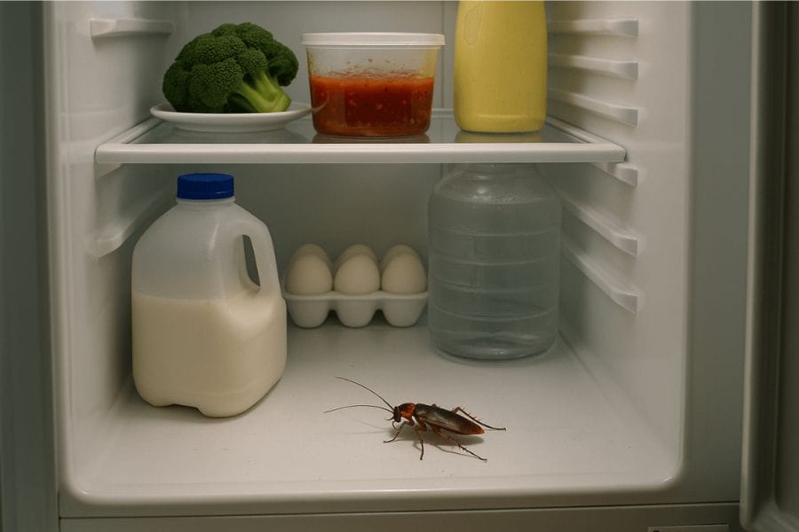 ゴキブリが冷蔵庫の中にいた場合の対処法