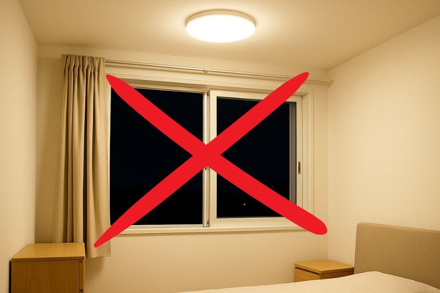 夜にハエを追い出すときの注意点