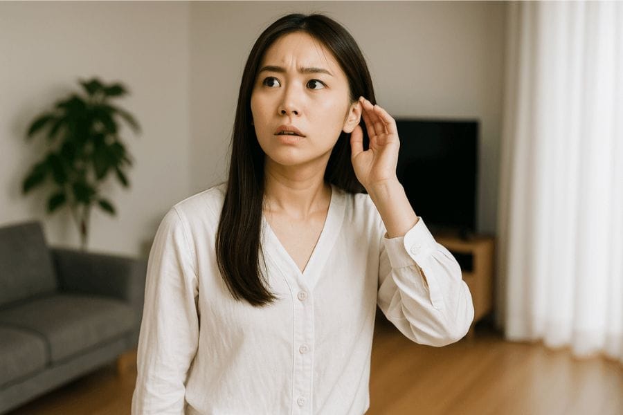 耳元でブーンと鳴るのに虫がいない理由