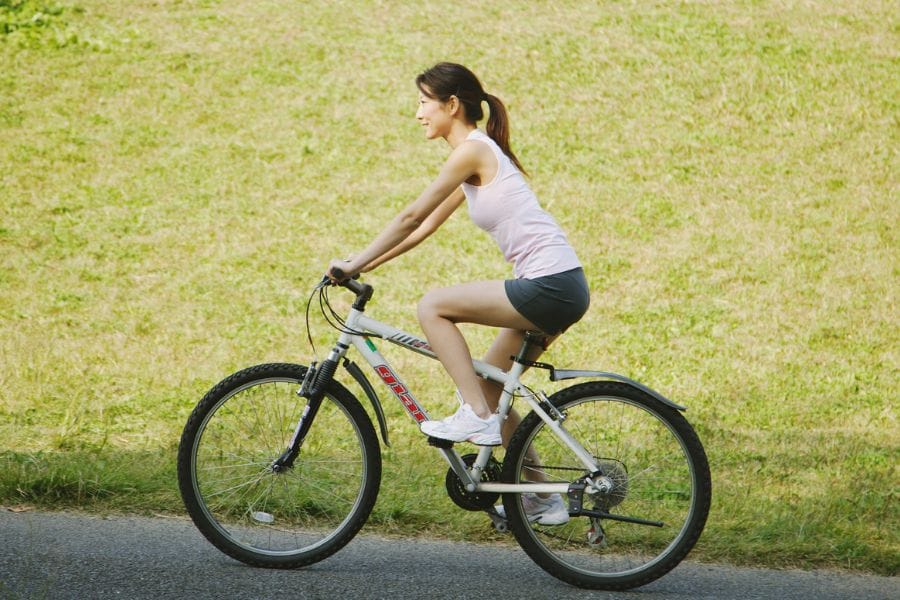 自転車の蚊柱対策