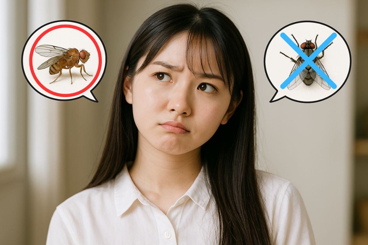 まずは「コバエとは?」の疑問を解決|コバエとハエの違いや種類を知る