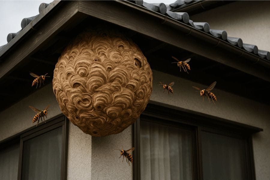 スズメバチが好む場所とその特徴