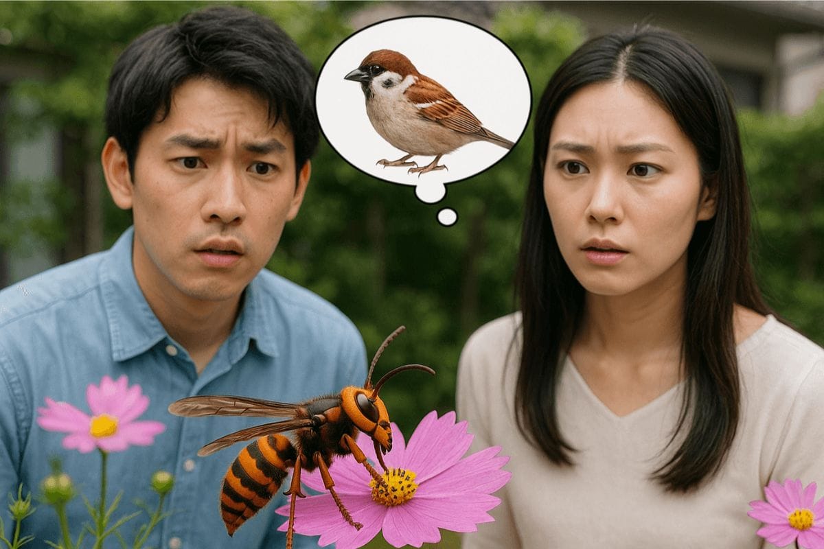 スズメバチの由来|種類の解説の前に「なぜスズメ」かを理解する