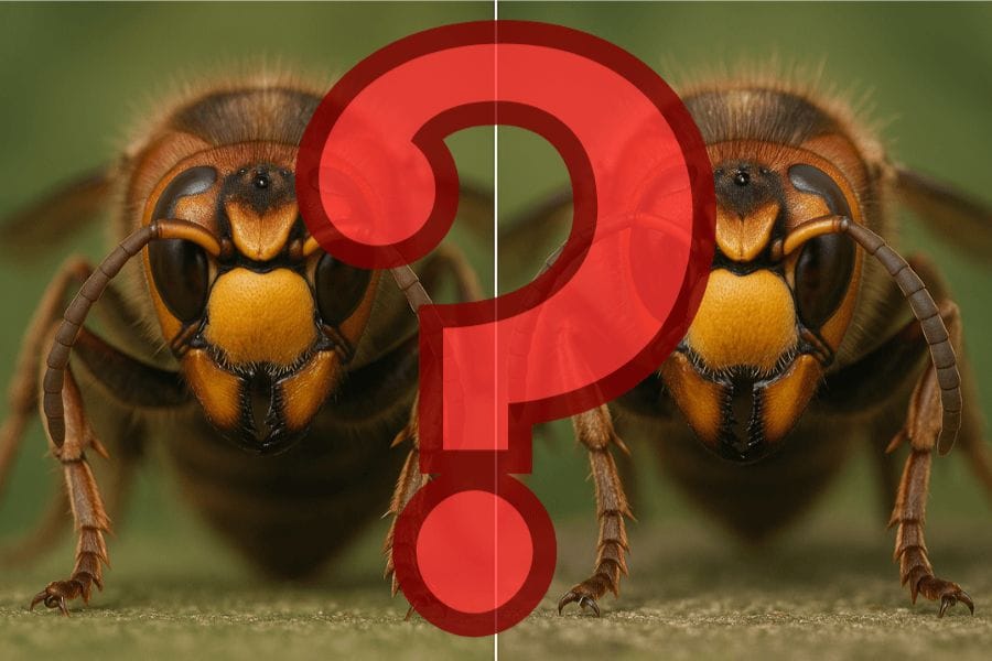 スズメバチのオスとメスの違いと見分け方