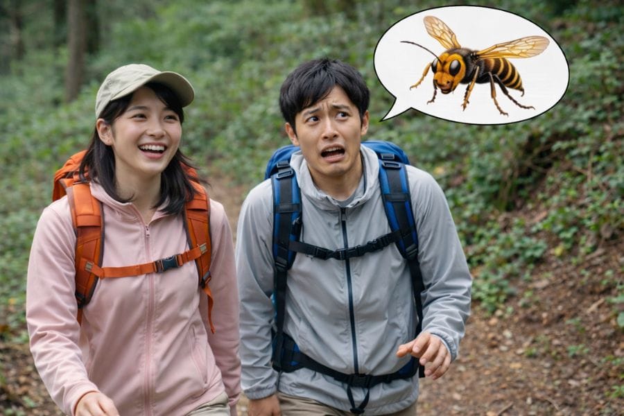 安全な登山のためのスズメバチ対策｜生態からスプレーの使い方まで総括
