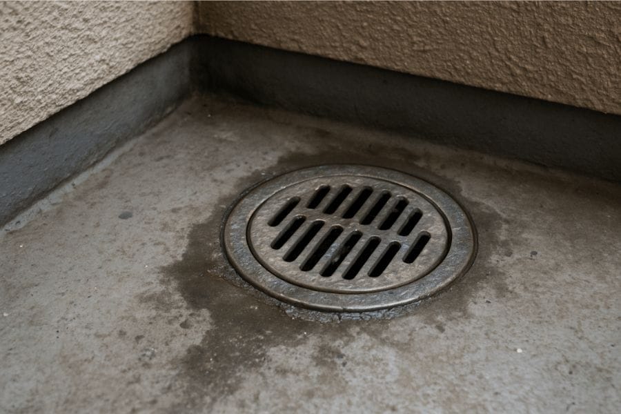 ベランダ排水溝のゴキブリ対策