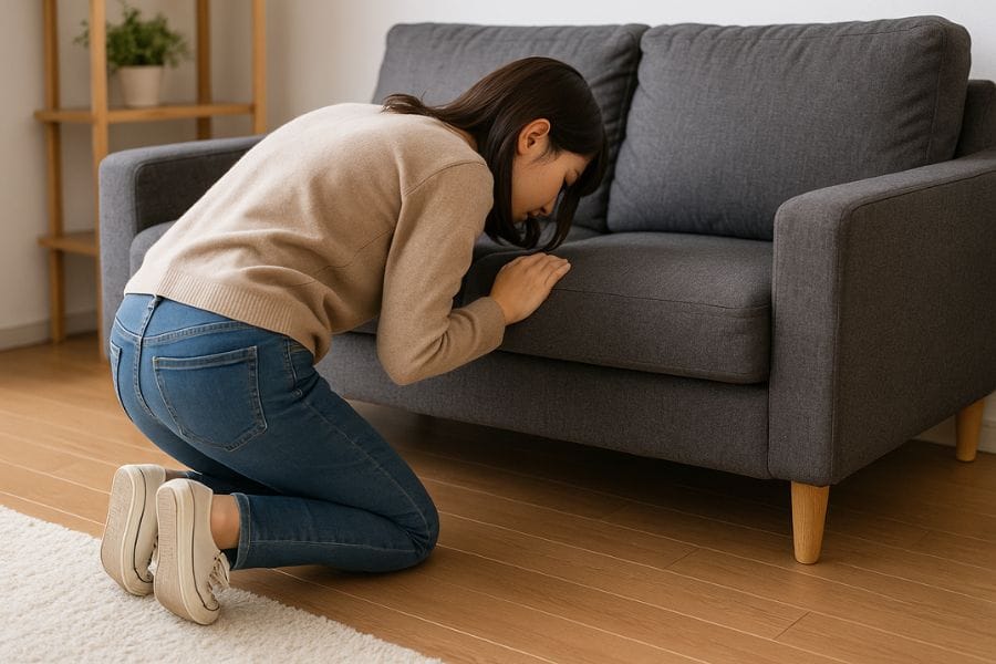 ゲジゲジを家の中で見失ったときの探し方