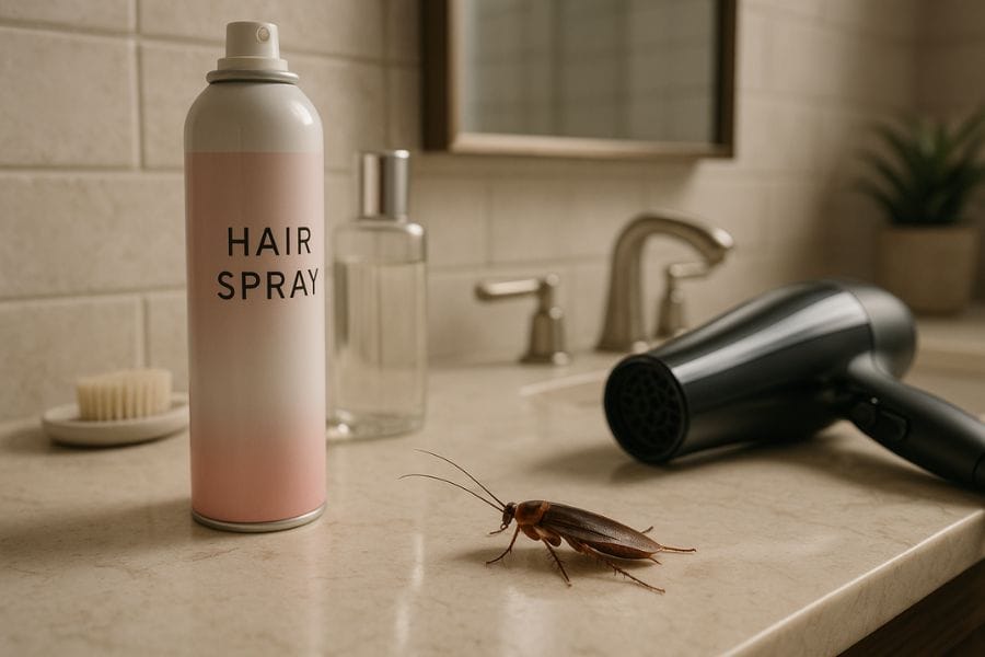 ゴキブリ対策におけるヘアスプレー使用のおさらい