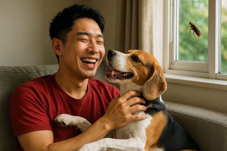 ゴキブリを犬がいる家で安全に駆除するためのポイント