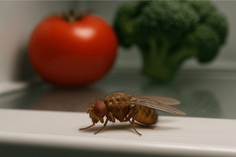 冷蔵庫を開けるとコバエが死んでたときに考えられる原因とは