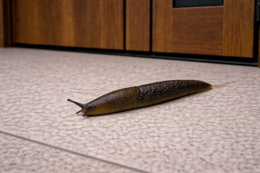 ナメクジが玄関にいる原因とは