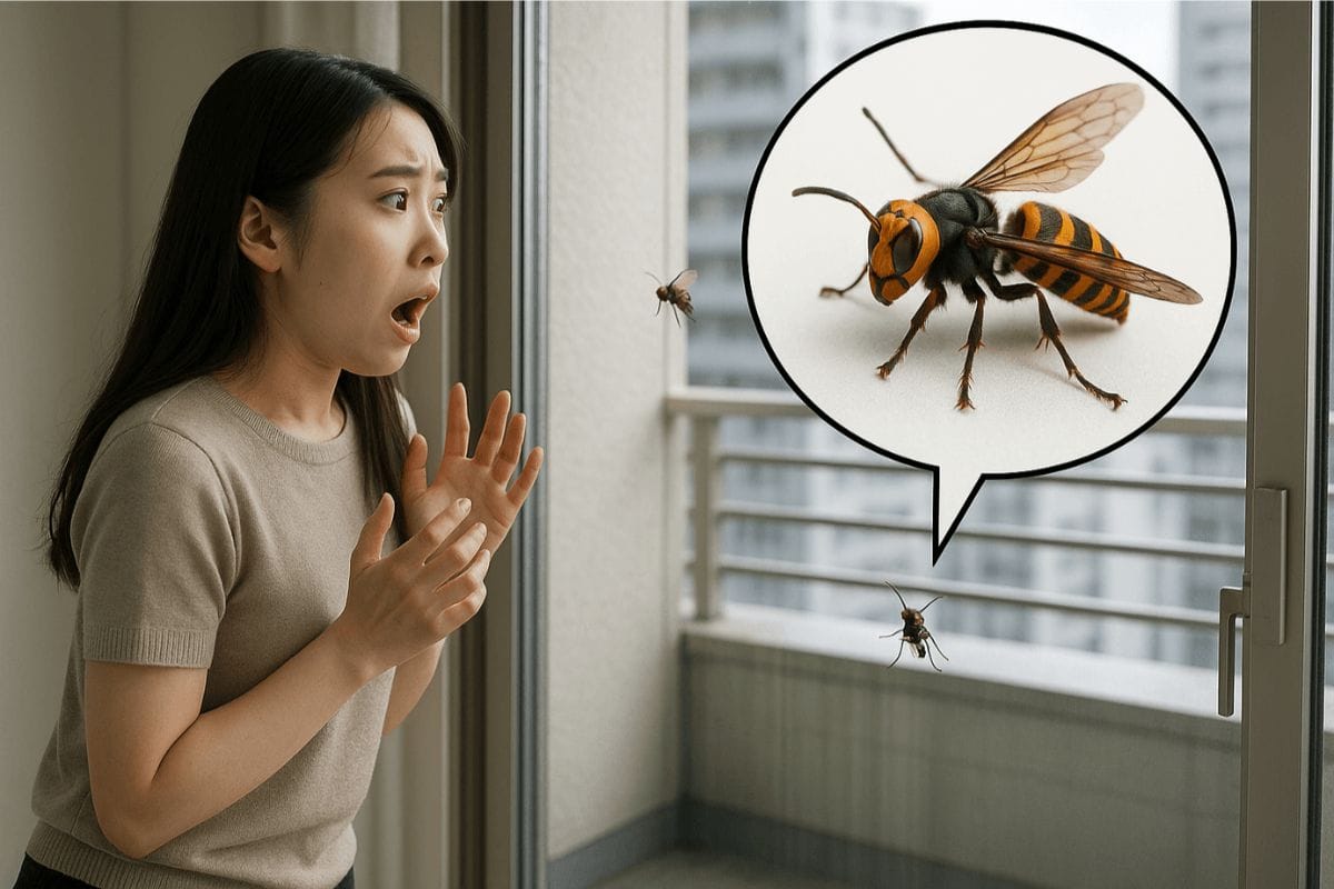 なぜスズメバチはマンション高層階やベランダに現れる？