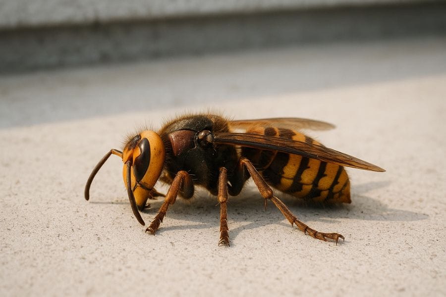 スズメバチがベランダで死んでるときの注意点