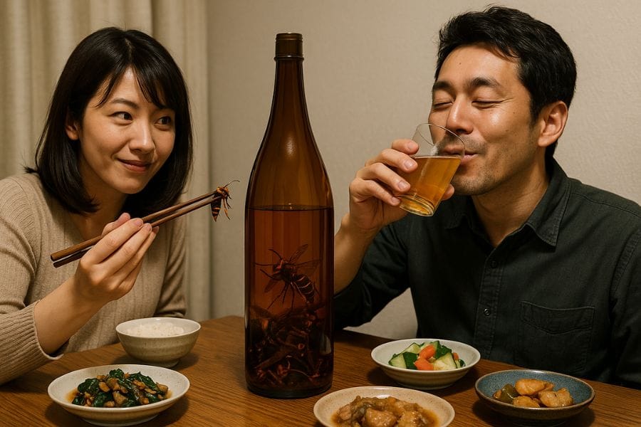 なぜスズメバチ酒は誕生し、どのような作り方で楽しめるのか