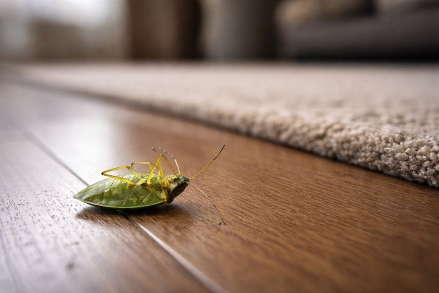カメムシが家の中で死んでるときの原因と対処法