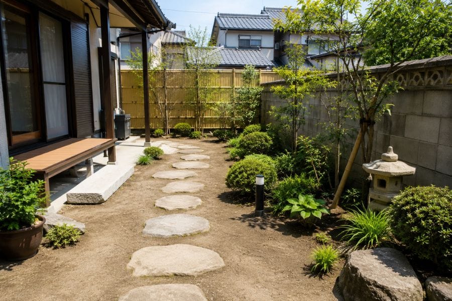 ムカデの庭の隠れ場所を減らす